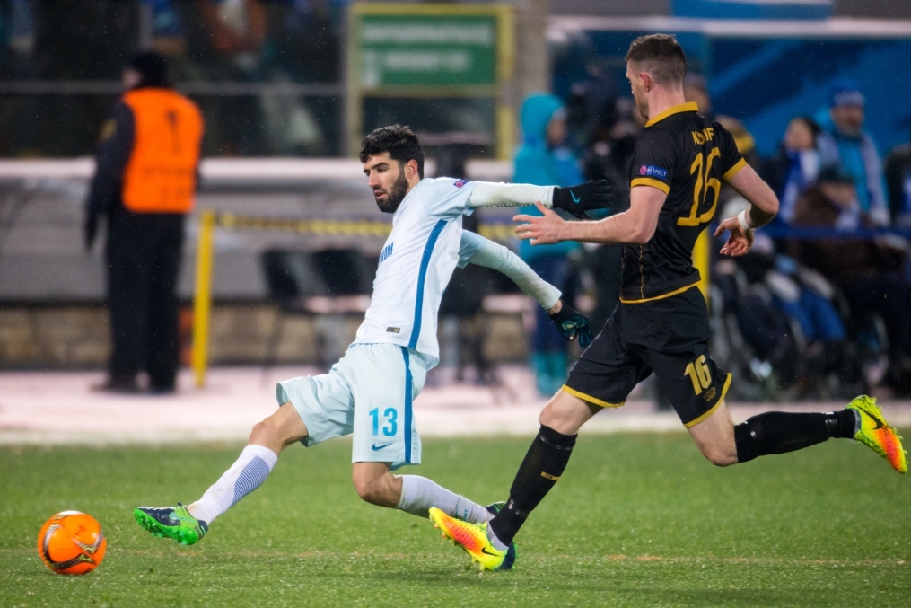 Лига Европы УЕФА 2016/17, 4-й тур, «Зенит» — «Дандолк»