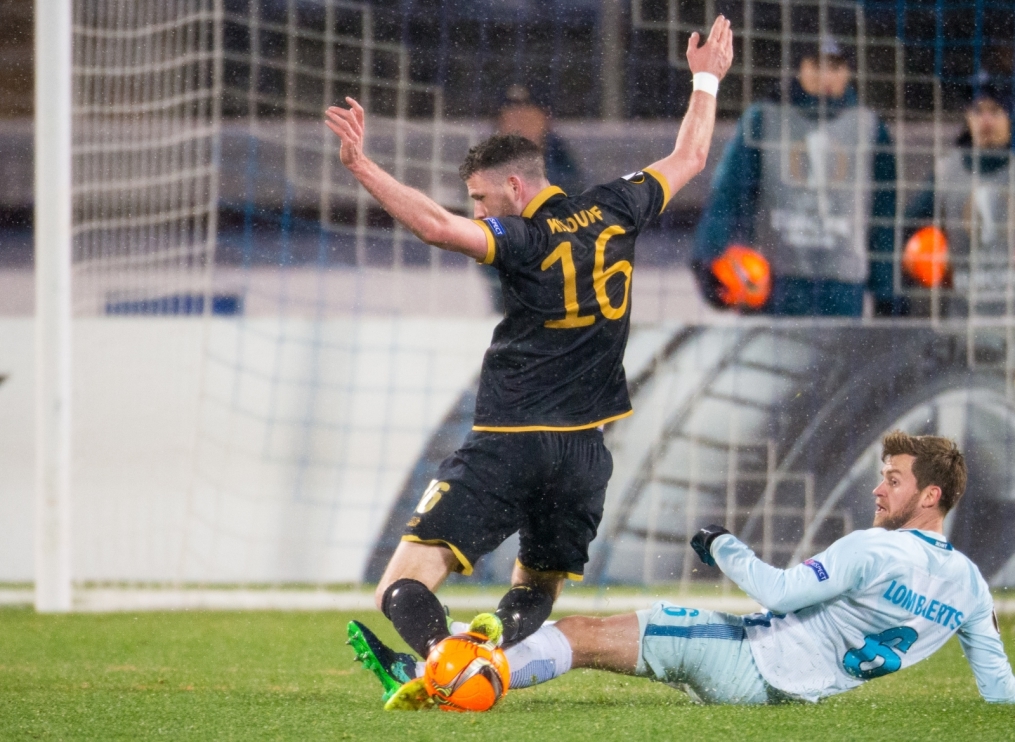 Лига Европы УЕФА 2016/17, 4-й тур, «Зенит» — «Дандолк»