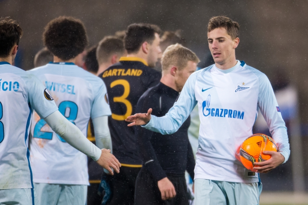 Лига Европы УЕФА 2016/17, 4-й тур, «Зенит» — «Дандолк»