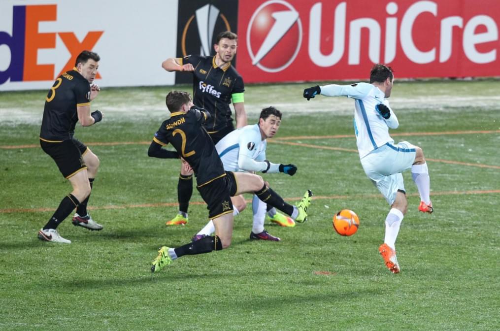 Лига Европы УЕФА 2016/17, 4-й тур, «Зенит» — «Дандолк»