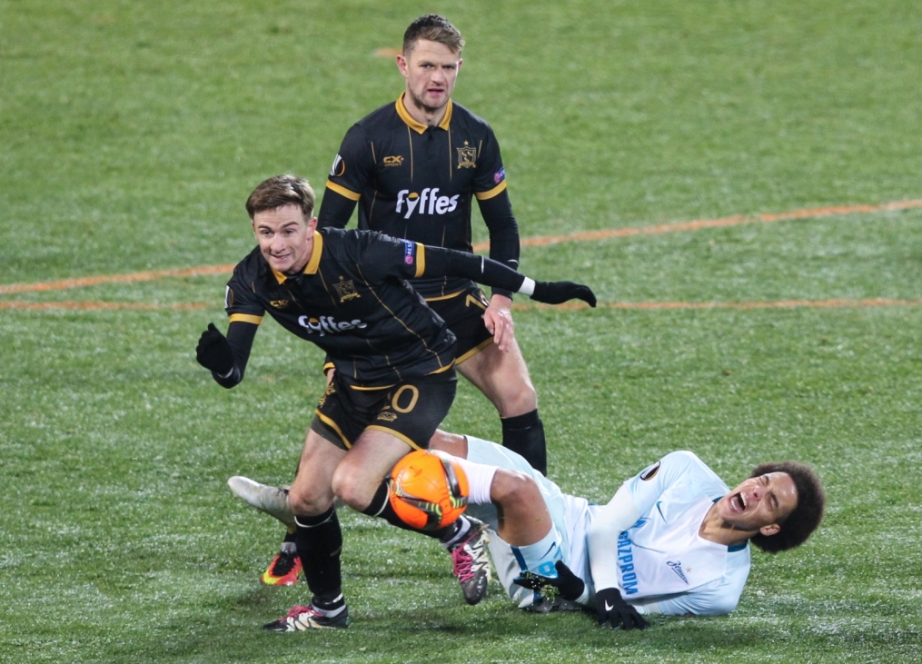 Лига Европы УЕФА 2016/17, 4-й тур, «Зенит» — «Дандолк»