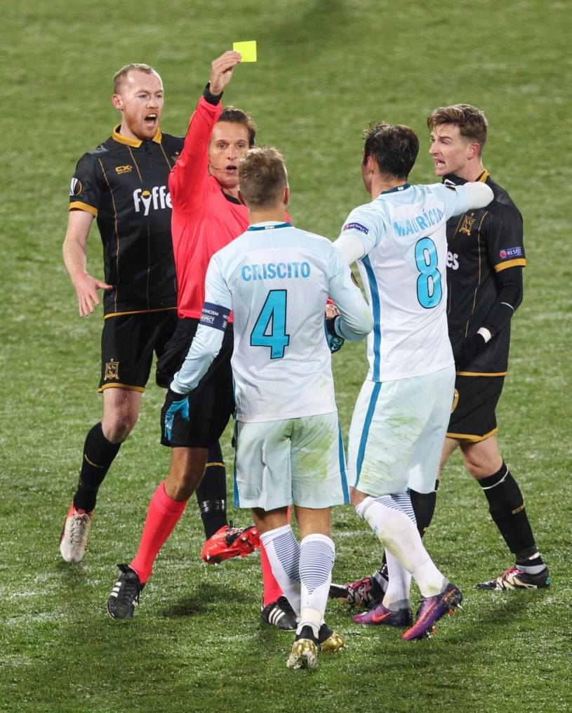 Лига Европы УЕФА 2016/17, 4-й тур, «Зенит» — «Дандолк»