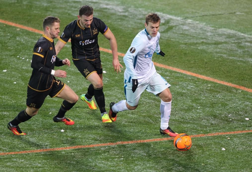 Лига Европы УЕФА 2016/17, 4-й тур, «Зенит» — «Дандолк»