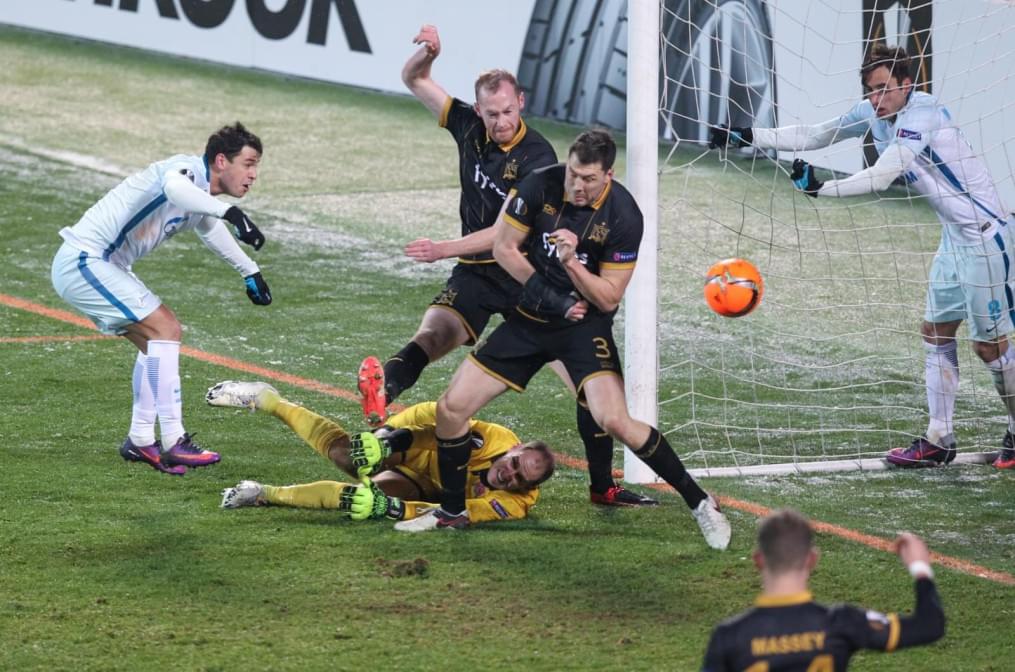 Лига Европы УЕФА 2016/17, 4-й тур, «Зенит» — «Дандолк»