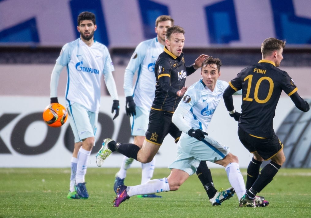 Лига Европы УЕФА 2016/17, 4-й тур, «Зенит» — «Дандолк»