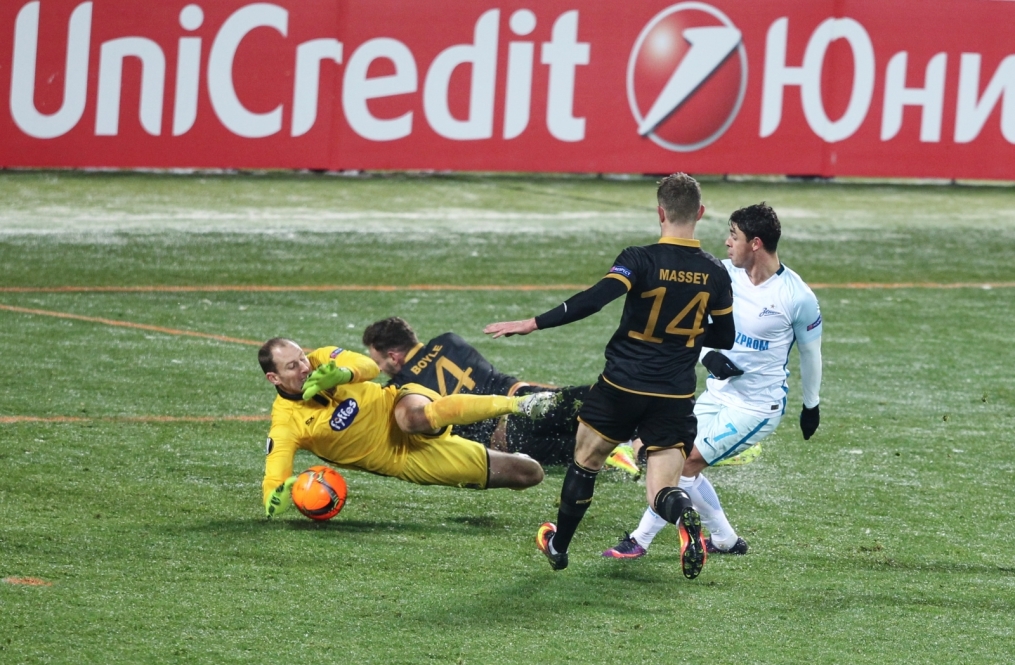 Лига Европы УЕФА 2016/17, 4-й тур, «Зенит» — «Дандолк»