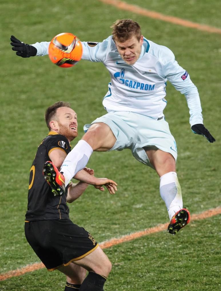 Лига Европы УЕФА 2016/17, 4-й тур, «Зенит» — «Дандолк»