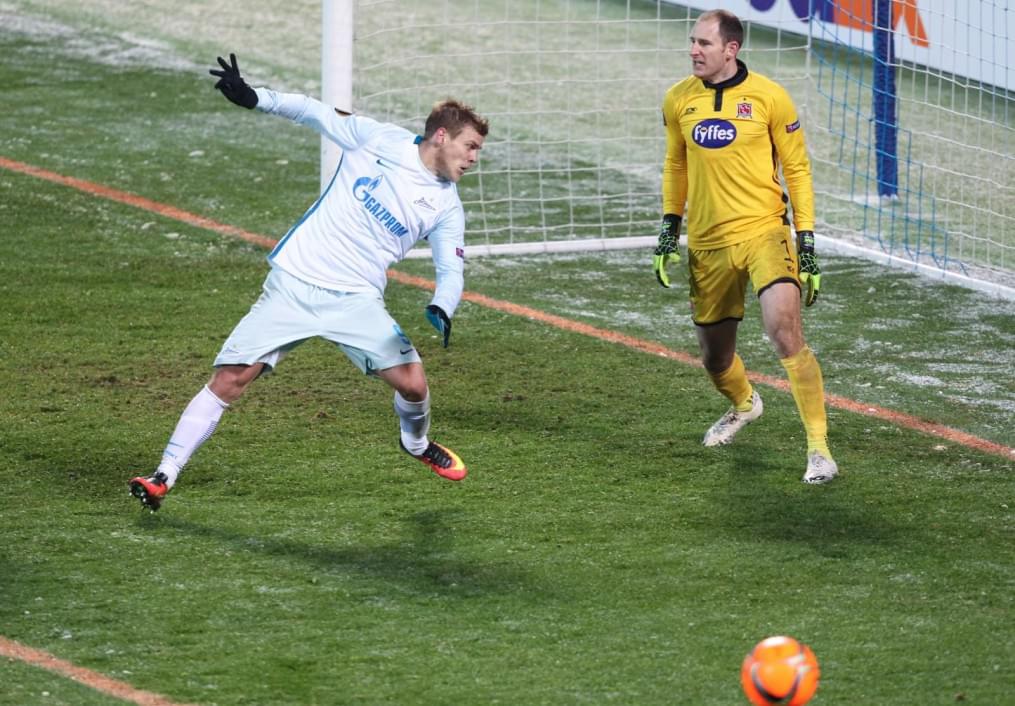 Лига Европы УЕФА 2016/17, 4-й тур, «Зенит» — «Дандолк»