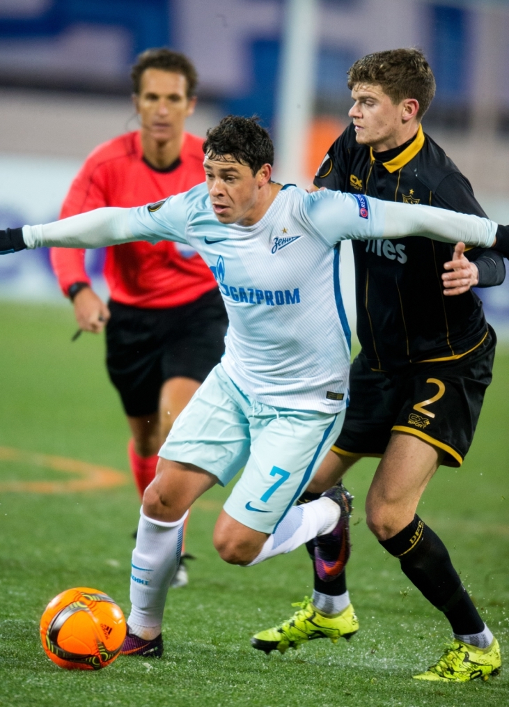 Лига Европы УЕФА 2016/17, 4-й тур, «Зенит» — «Дандолк»