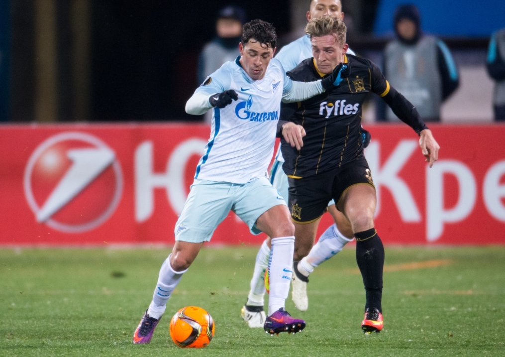 Лига Европы УЕФА 2016/17, 4-й тур, «Зенит» — «Дандолк»