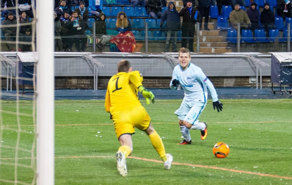 Лига Европы УЕФА 2016/17, 4-й тур, «Зенит» — «Дандолк»