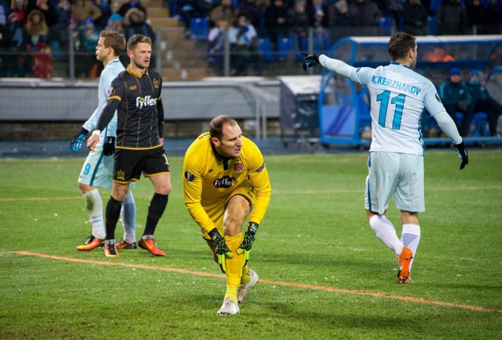 Лига Европы УЕФА 2016/17, 4-й тур, «Зенит» — «Дандолк»