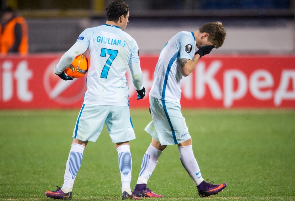 Лига Европы УЕФА 2016/17, 4-й тур, «Зенит» — «Дандолк»