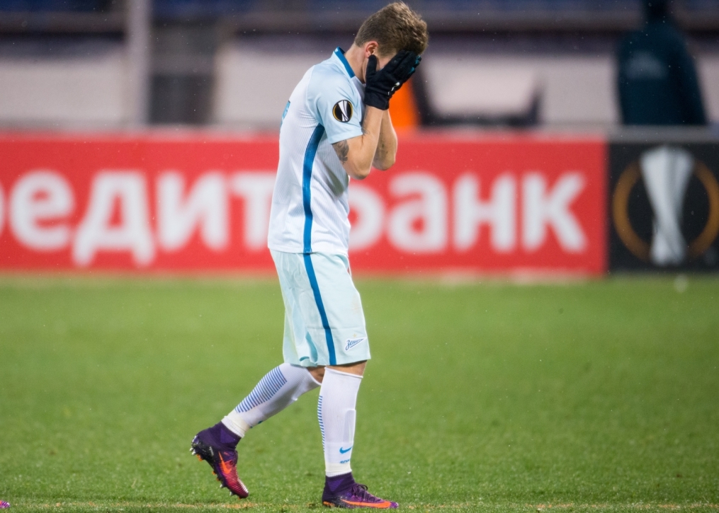 Лига Европы УЕФА 2016/17, 4-й тур, «Зенит» — «Дандолк»