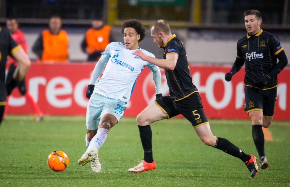 Лига Европы УЕФА 2016/17, 4-й тур, «Зенит» — «Дандолк»