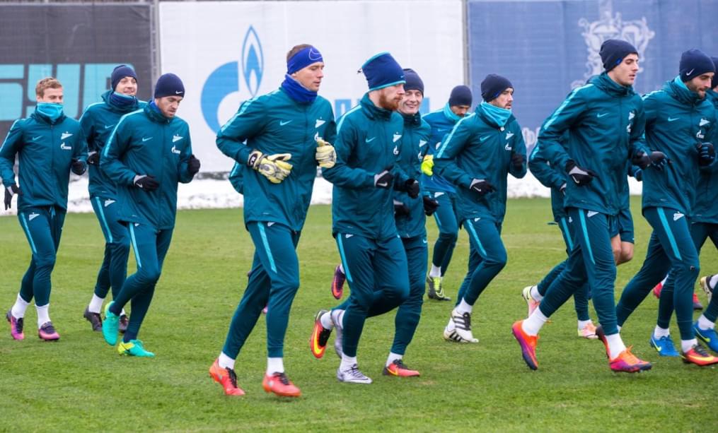 Открытая тренировка «Зенита» перед матчем с «Крыльями Советов»