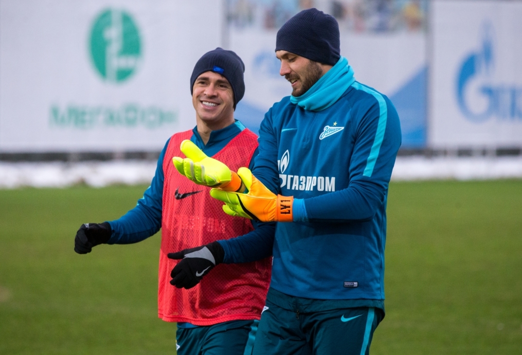 Открытая тренировка «Зенита» перед матчем с «Крыльями Советов»