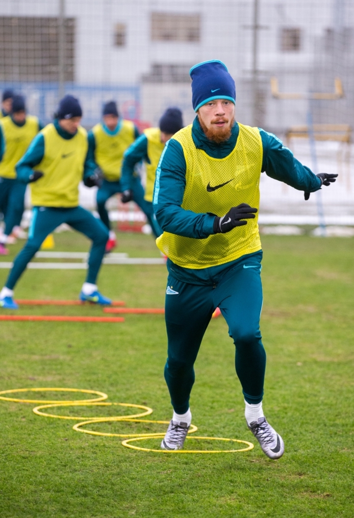 Открытая тренировка «Зенита» перед матчем с «Крыльями Советов»