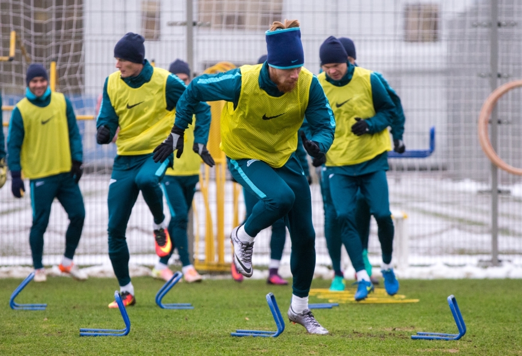 Открытая тренировка «Зенита» перед матчем с «Крыльями Советов»