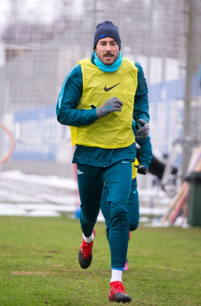 Открытая тренировка «Зенита» перед матчем с «Крыльями Советов»