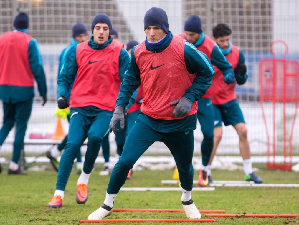 Открытая тренировка «Зенита» перед матчем с «Крыльями Советов»