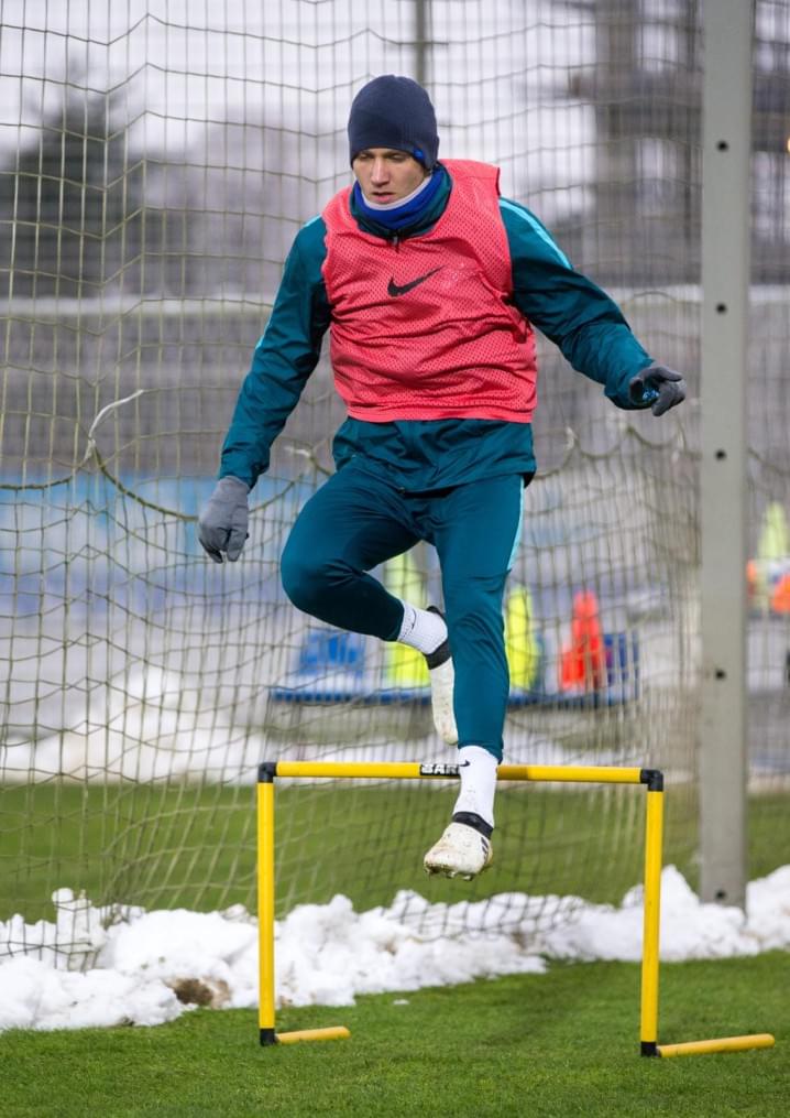 Открытая тренировка «Зенита» перед матчем с «Крыльями Советов»