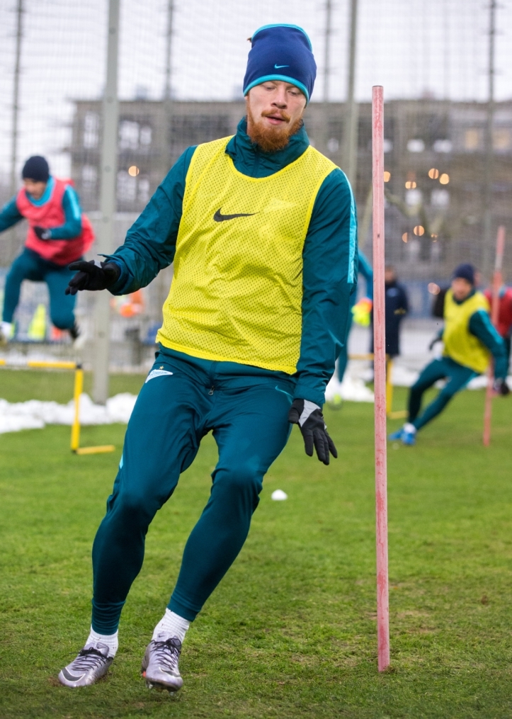 Открытая тренировка «Зенита» перед матчем с «Крыльями Советов»