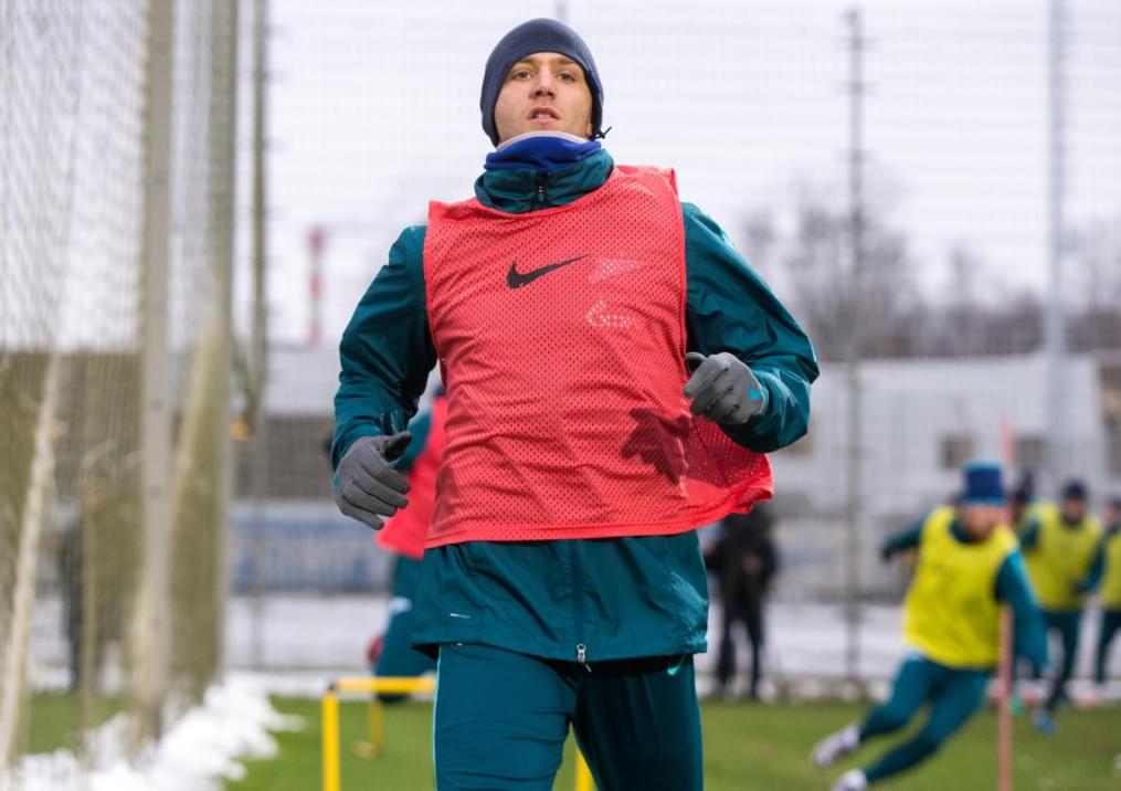 Открытая тренировка «Зенита» перед матчем с «Крыльями Советов»