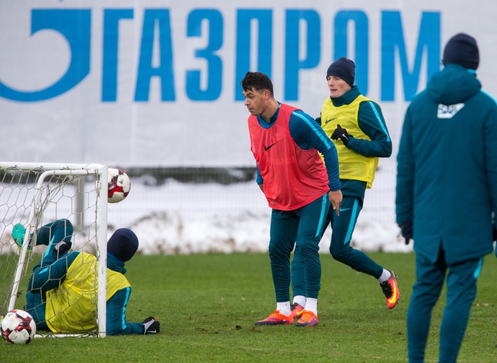 Открытая тренировка «Зенита» перед матчем с «Крыльями Советов»