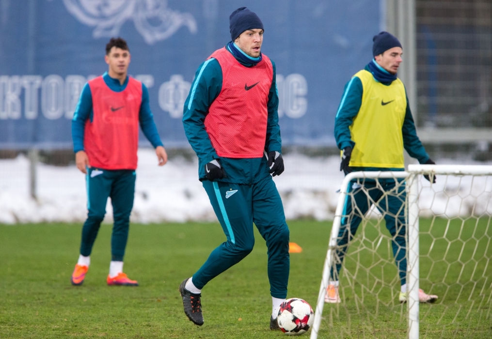 Открытая тренировка «Зенита» перед матчем с «Крыльями Советов»