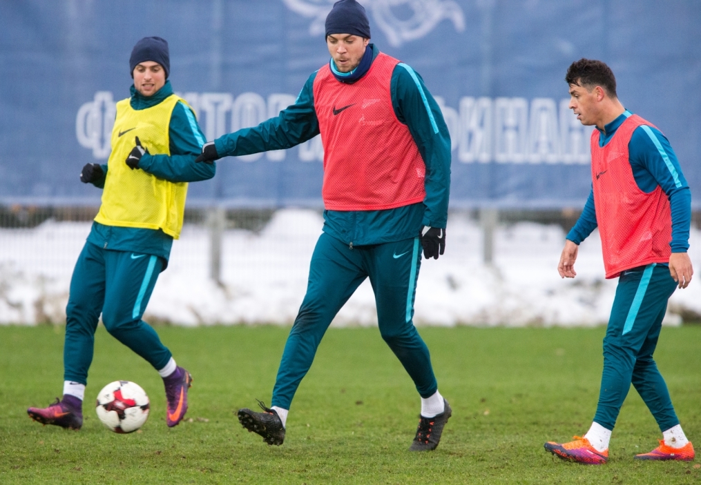 Открытая тренировка «Зенита» перед матчем с «Крыльями Советов»