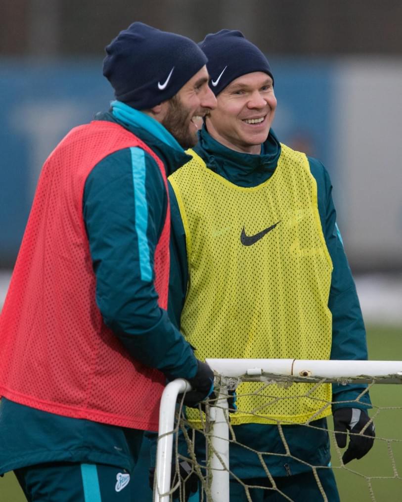 Открытая тренировка «Зенита» перед матчем с «Крыльями Советов»