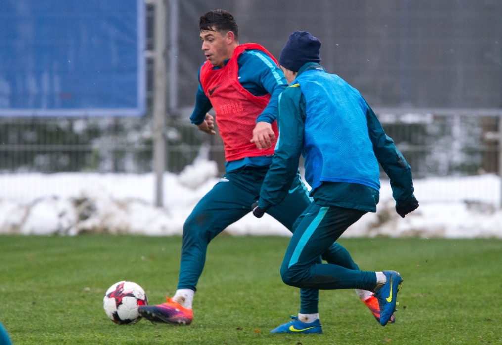 Открытая тренировка «Зенита» перед матчем с «Крыльями Советов»