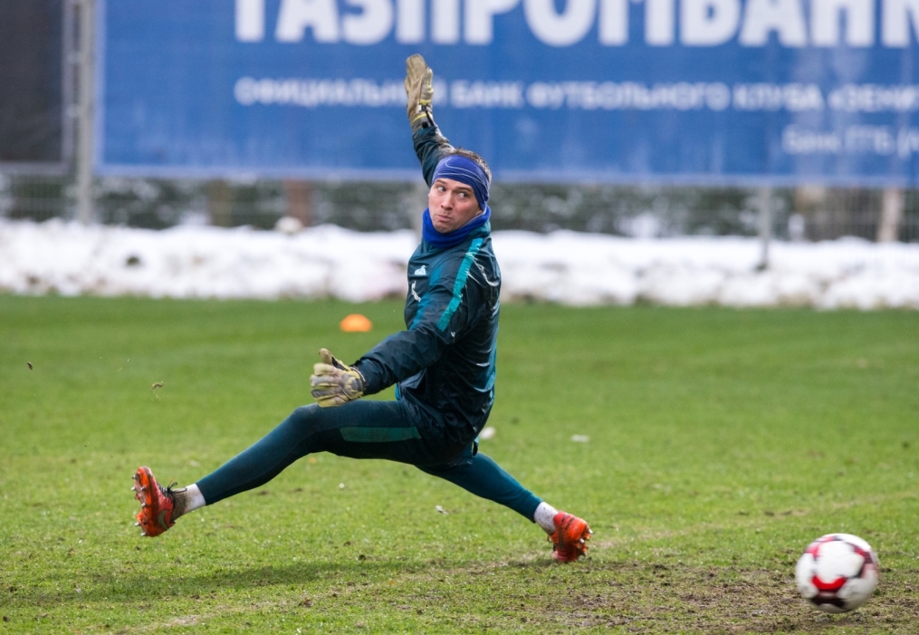 Открытая тренировка «Зенита» перед матчем с «Крыльями Советов»