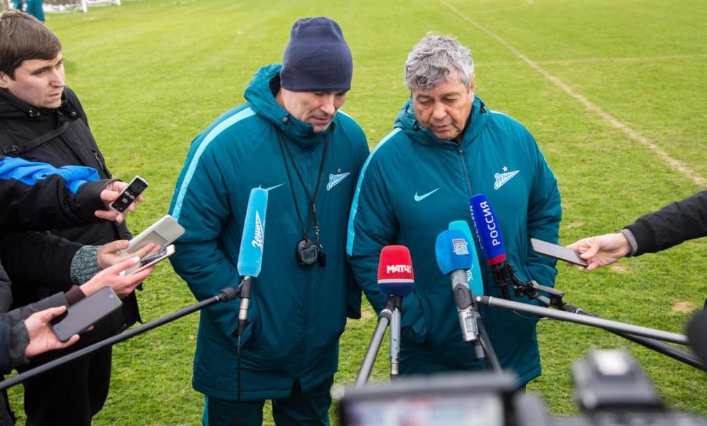 Открытая тренировка «Зенита» перед матчем с «Крыльями Советов»