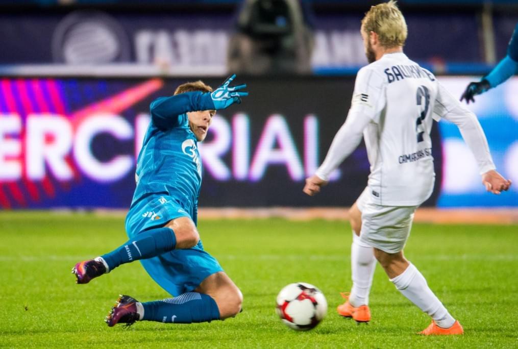 РОСГОСCТРАХ-Чемпионат России 2016/17, 14-й тур, «Зенит» — «Крылья Советов»