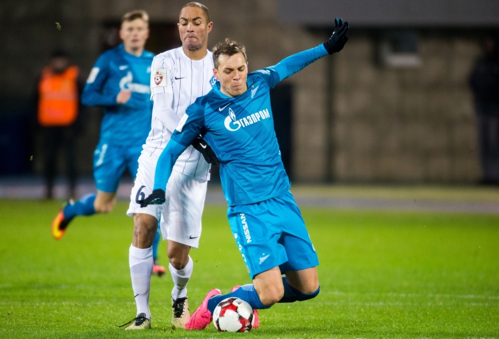 РОСГОСCТРАХ-Чемпионат России 2016/17, 14-й тур, «Зенит» — «Крылья Советов»