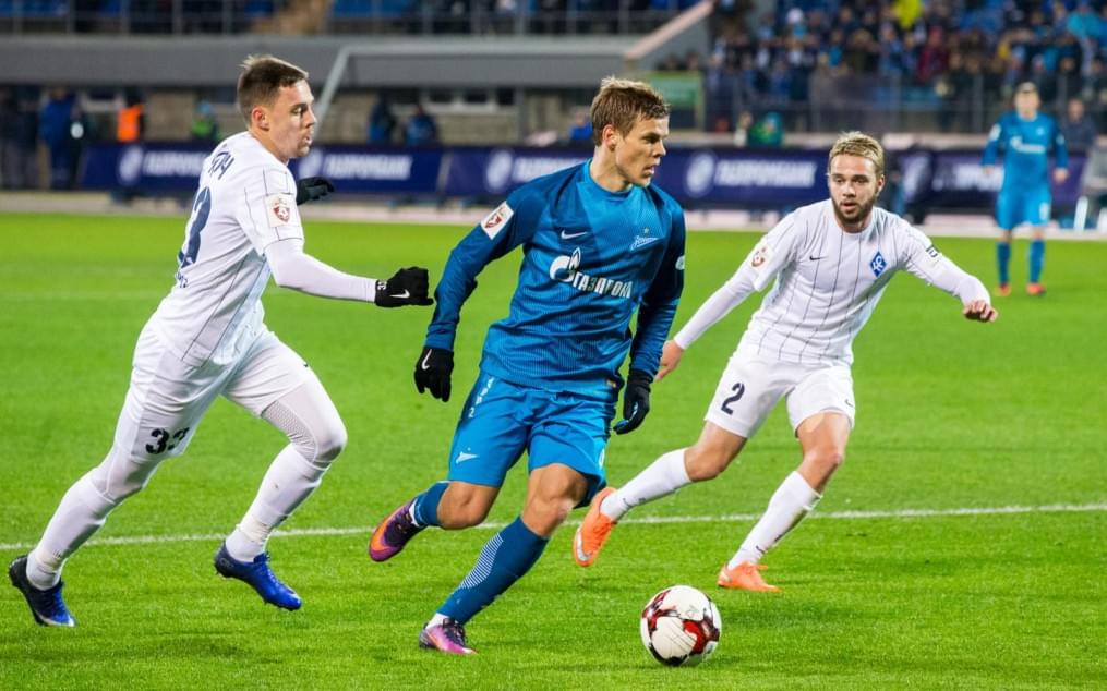 РОСГОСCТРАХ-Чемпионат России 2016/17, 14-й тур, «Зенит» — «Крылья Советов»