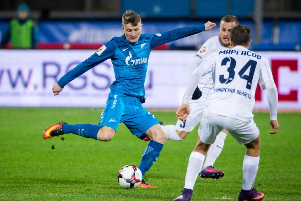 РОСГОСCТРАХ-Чемпионат России 2016/17, 14-й тур, «Зенит» — «Крылья Советов»