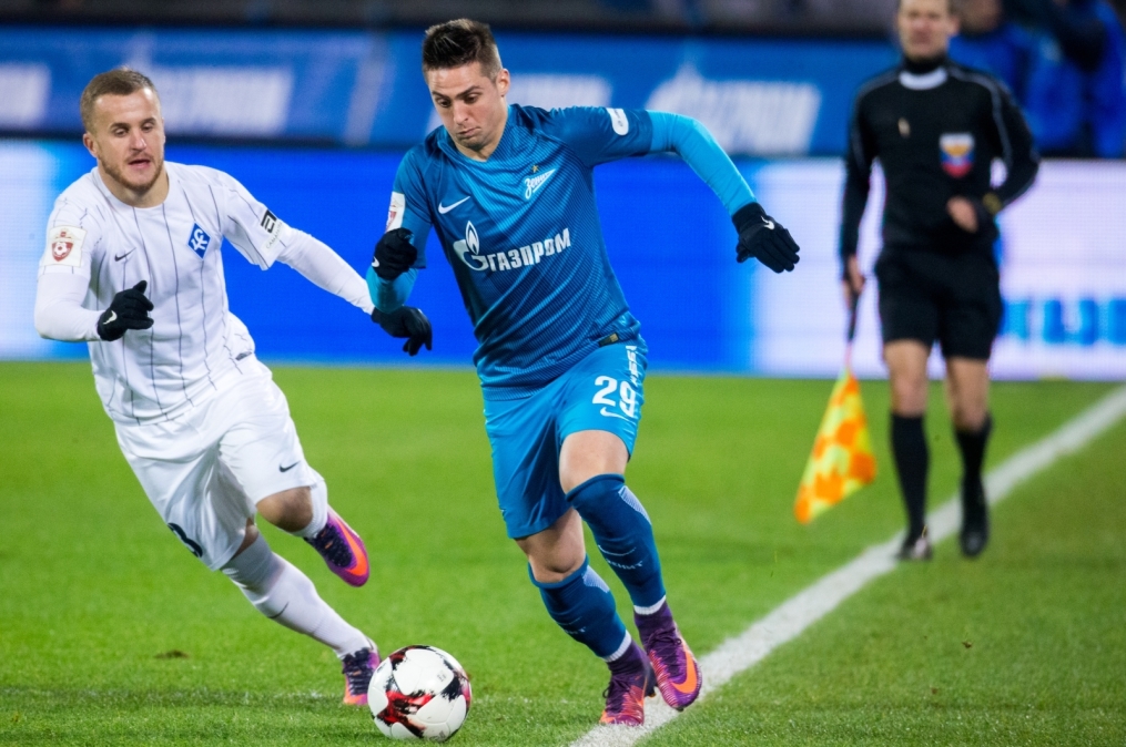 РОСГОСCТРАХ-Чемпионат России 2016/17, 14-й тур, «Зенит» — «Крылья Советов»