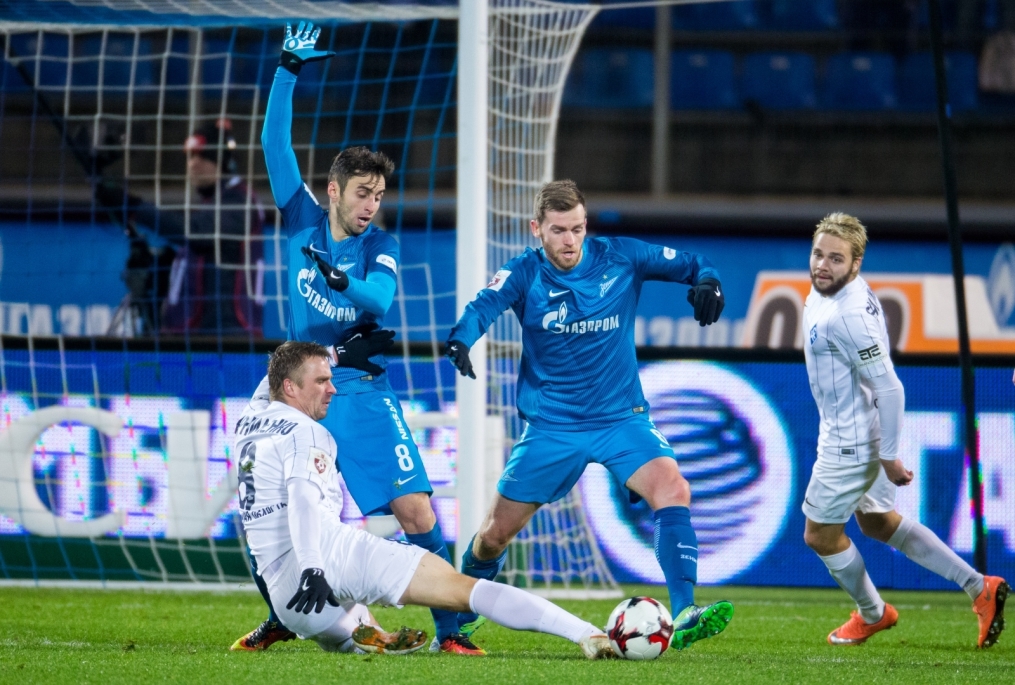 РОСГОСCТРАХ-Чемпионат России 2016/17, 14-й тур, «Зенит» — «Крылья Советов»