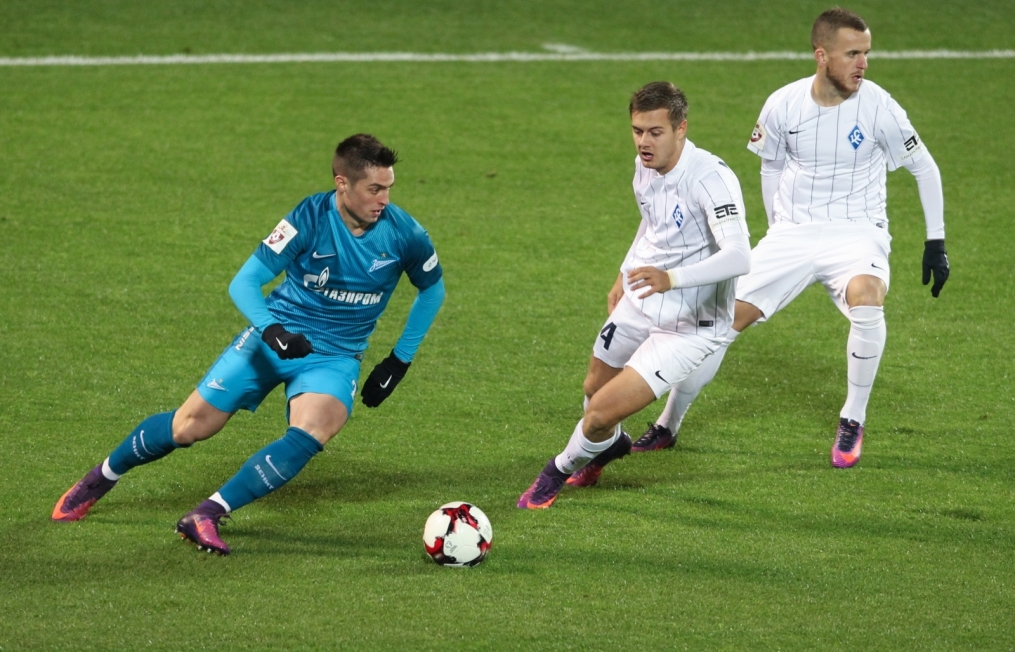 РОСГОСCТРАХ-Чемпионат России 2016/17, 14-й тур, «Зенит» — «Крылья Советов»