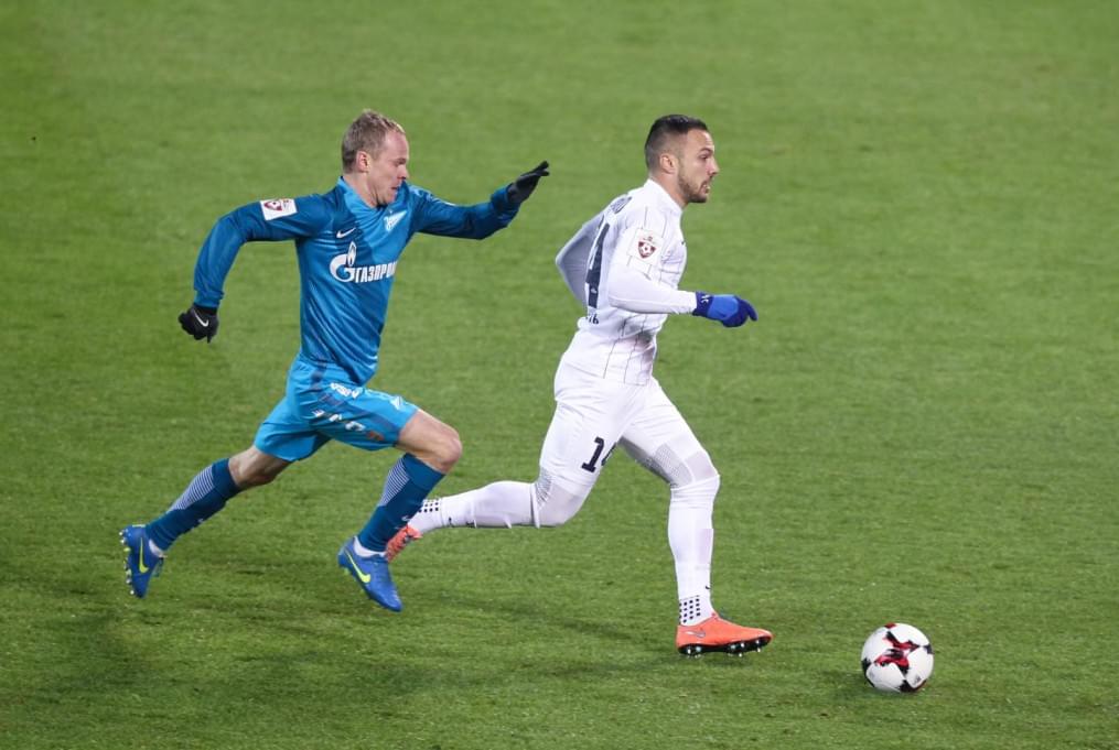 РОСГОСCТРАХ-Чемпионат России 2016/17, 14-й тур, «Зенит» — «Крылья Советов»