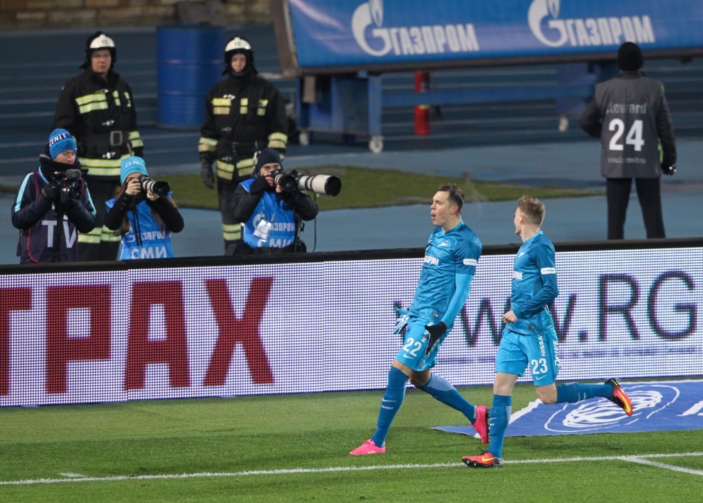 РОСГОСCТРАХ-Чемпионат России 2016/17, 14-й тур, «Зенит» — «Крылья Советов»