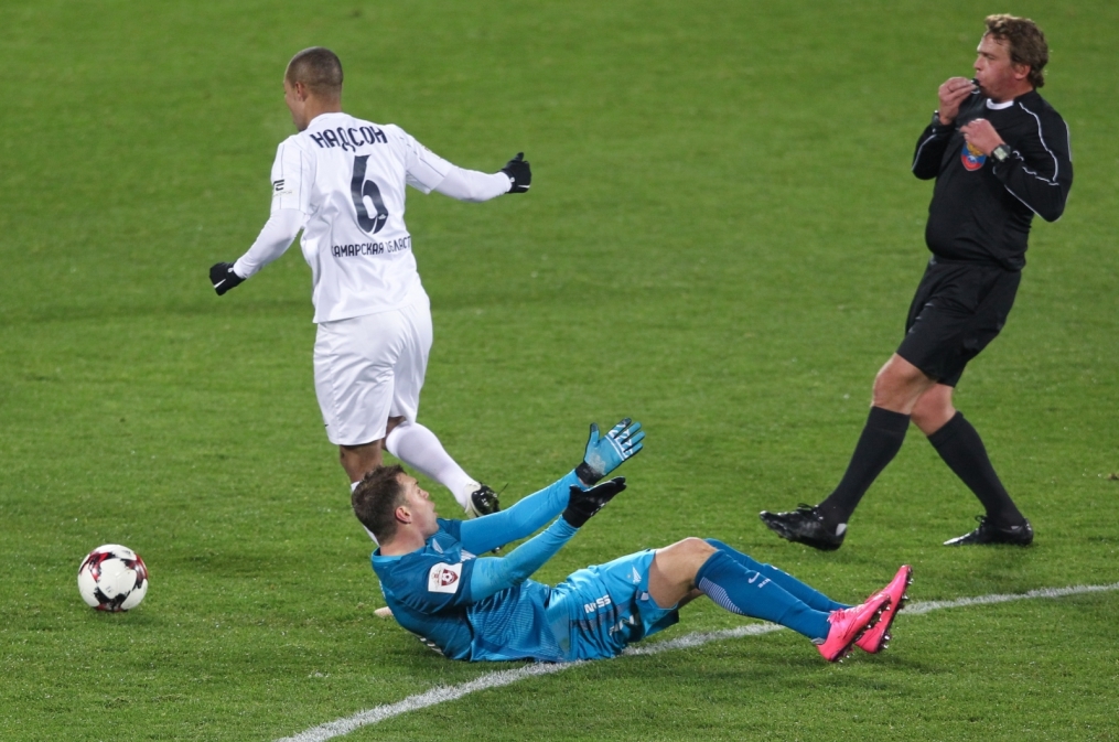 РОСГОСCТРАХ-Чемпионат России 2016/17, 14-й тур, «Зенит» — «Крылья Советов»