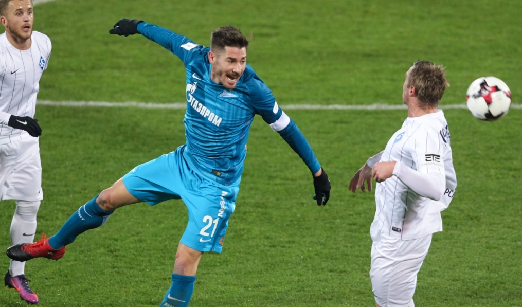 РОСГОСCТРАХ-Чемпионат России 2016/17, 14-й тур, «Зенит» — «Крылья Советов»