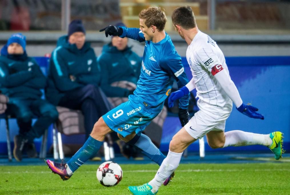 РОСГОСCТРАХ-Чемпионат России 2016/17, 14-й тур, «Зенит» — «Крылья Советов»