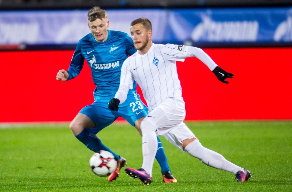 РОСГОСCТРАХ-Чемпионат России 2016/17, 14-й тур, «Зенит» — «Крылья Советов»