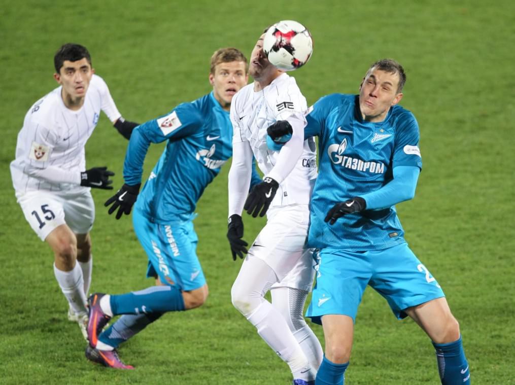 РОСГОСCТРАХ-Чемпионат России 2016/17, 14-й тур, «Зенит» — «Крылья Советов»