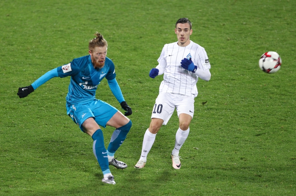 РОСГОСCТРАХ-Чемпионат России 2016/17, 14-й тур, «Зенит» — «Крылья Советов»